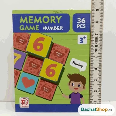 Number Memory Game (36 pcs)