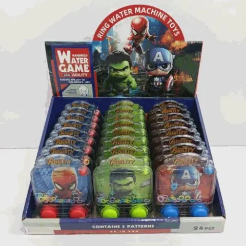 Superhero Water Ring Game Handheld Toy