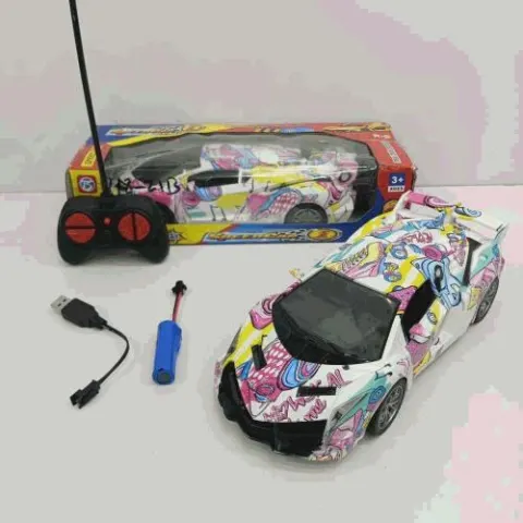 Remote Control Graffiti Sports Car