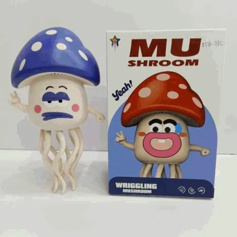 Wriggling Musical Mushroom Toy