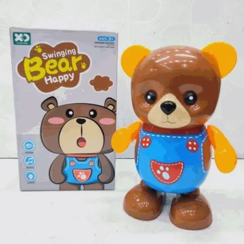 Swinging Happy Bear Dancing Toy