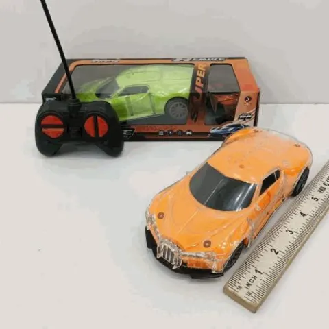 Transparent Light-Up RC Sports Car