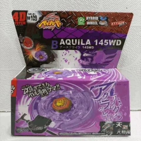 4D Hybrid Spinning Battle Top With Launcher