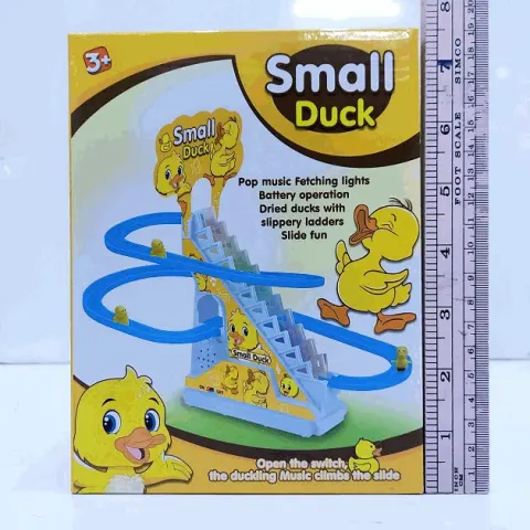 Small Duck Climbing Stairs Slide Track Toy