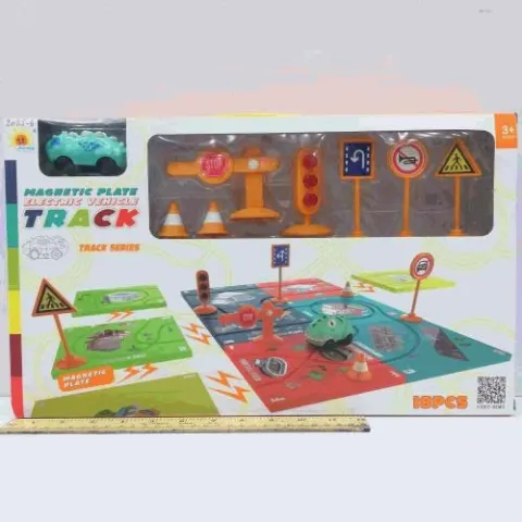 Magnetic Plate City Road Track Set