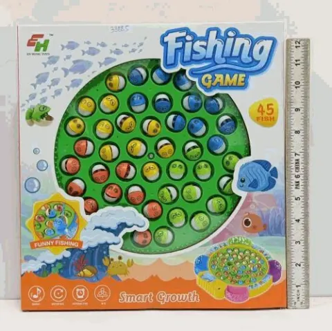 Electric Rotating Fishing Game Board 45 Fish