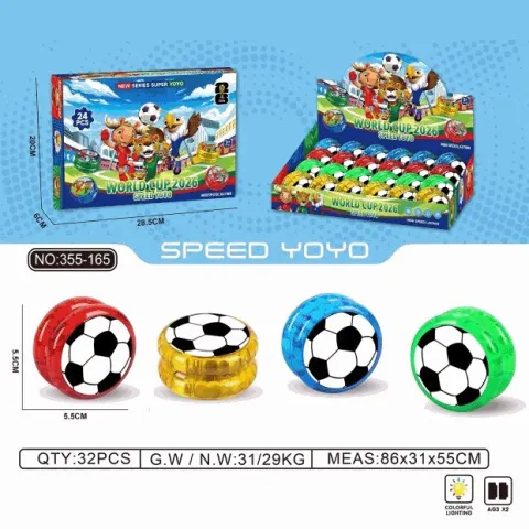 Football Design Speed Yoyo Toy
