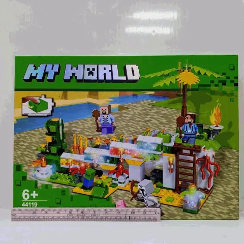 My World Pixel Adventure Building Blocks Set