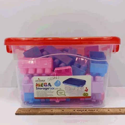 Mega Building Blocks Storage Box Set