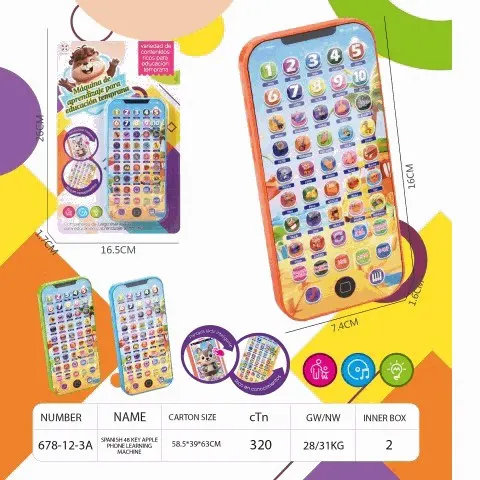 Kids Educational Learning Smart Phone Toy