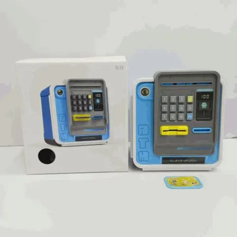 Kids ATM Machine Money Bank — Card & PIN Savings Bank