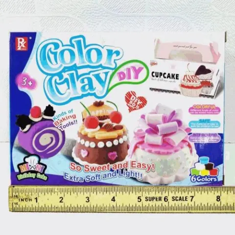 Color Clay DIY Cupcake Modelling Set