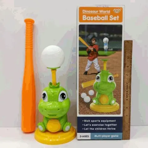 Dinosaur Baseball Launch And Hit Set