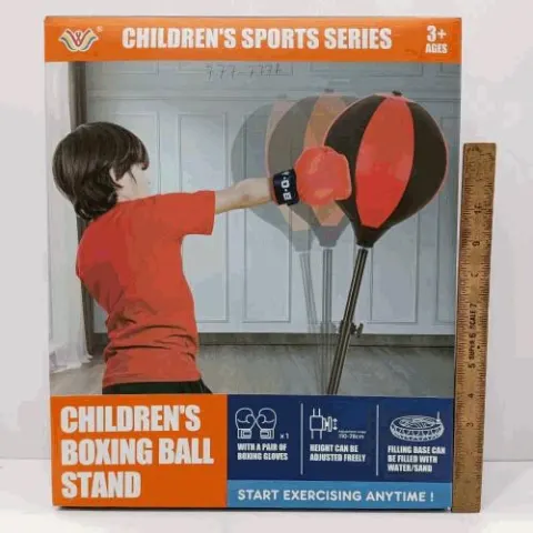 Kids Boxing Ball Stand Training Set