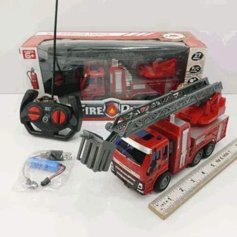 Remote Control Fire Rescue Ladder Truck