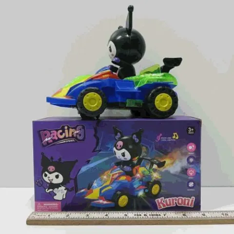 Racing Kart Toy Car with Cartoon Driver