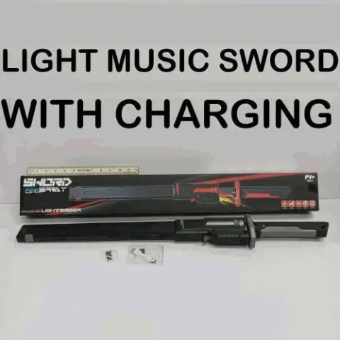 Light And Music Toy Sword With Charging
