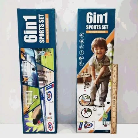 6-in-1 Kids Multi Sports Activity Set