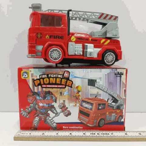 Fire Fighting Rescue Ladder Truck Toy