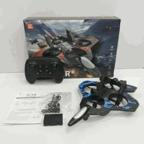 Remote Control Flying Fighter Jet Car