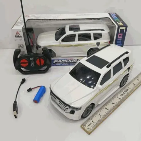 Remote Control White Luxury SUV
