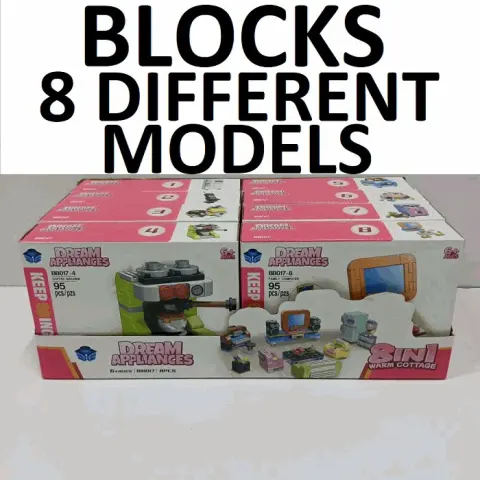 Dream Appliances 3-in-1 Blocks 8 Different Models