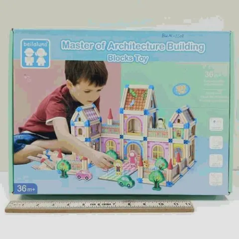 Master Of Architecture Building Blocks Toy Set