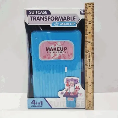Transformable Suitcase Makeup Salon Playset