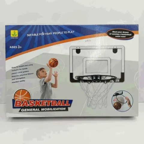 Kids Indoor Basketball Hoop Board Set
