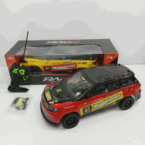 Remote Control Red Racing SUV Car
