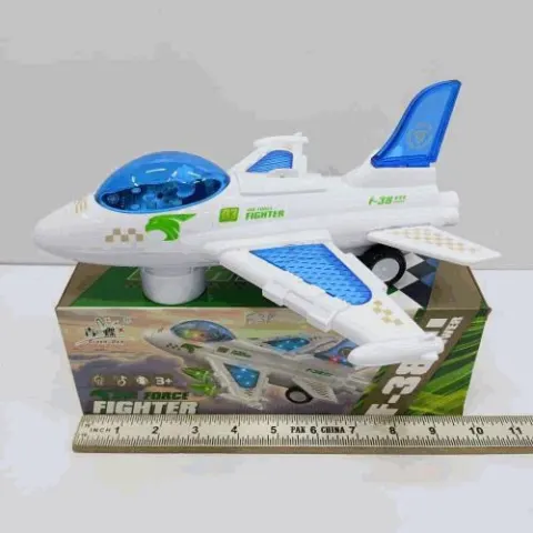 Force Fighter Jet Plane Toy with Lights and Sound