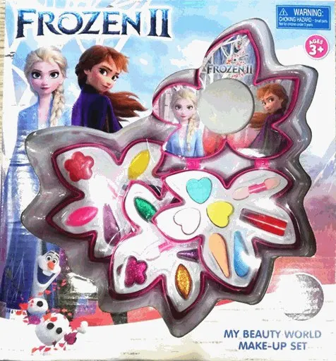 Flower-Shaped Kids Makeup Beauty World Set