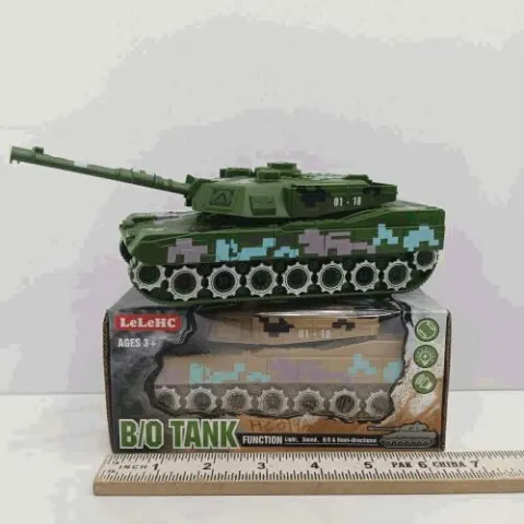 Battery Operated Military Tank Toy