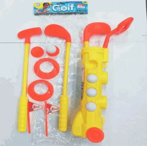 Kids Golf Club Set with Balls and Trolley