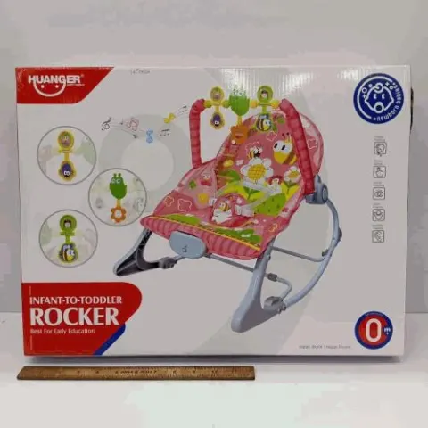 Infant To Toddler Baby Rocker Bouncer Chair