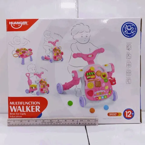Multifunction Baby Walker Activity Push Toy