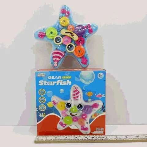 Light-Up Gear Starfish Musical Toy