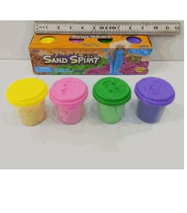 Kinetic Play Sand Modelling Set With Tubs