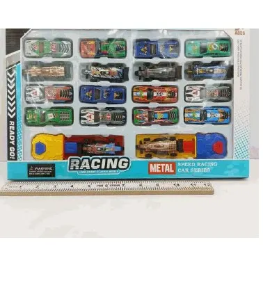 Metal Alloy Racing Cars Play Set