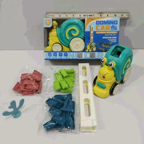 Domino Car Train Automatic Laying Set