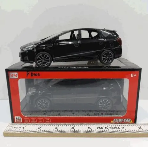 Die-Cast Hybrid Sedan Model Car 1:32