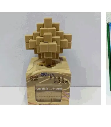 Wooden 24-Lock Puzzle Brain Teaser