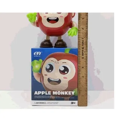 Dancing Apple Monkey Musical Toy