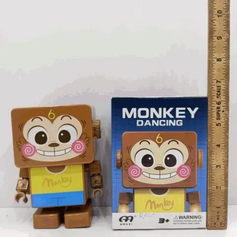 Dancing Monkey Robot Toy with Lights and Music
