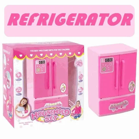 Pretend Play Refrigerator Household Set
