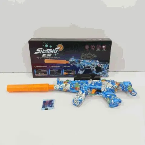 Blue Electric Gel Blaster Rifle Set