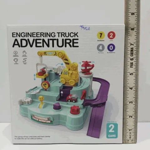 Engineering Truck Adventure Track Playset