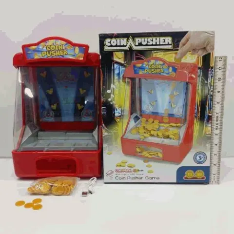 Mini Arcade Coin Pusher Game Machine