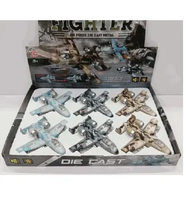 Die-Cast Fighter Jet Airplane Set