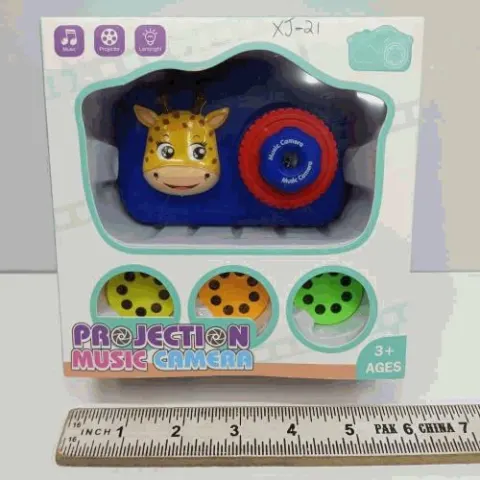 Giraffe Projection Music Camera Toy